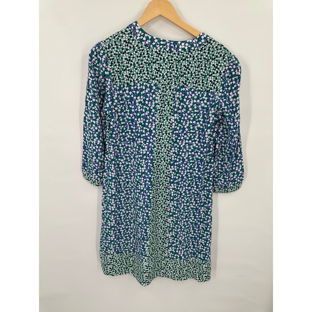Boden Dress Womens 8R Lightweight Flowy Geometric Bright Cottage Feminine Girly - Picture 2 of 9